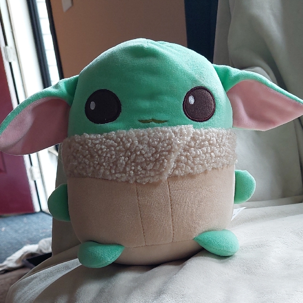 Star Wars Green and Tan Stuffed Yoda